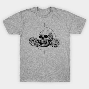 Vanitas - Skull With Roses T-Shirt